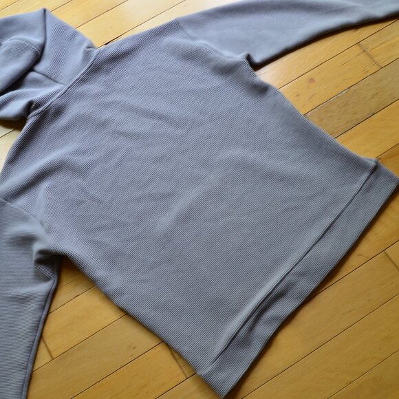 Peloton Ribbed Side Zip Hoodie Sweatshirt Kangaroo Pocket Size S - Picture 9 of 9